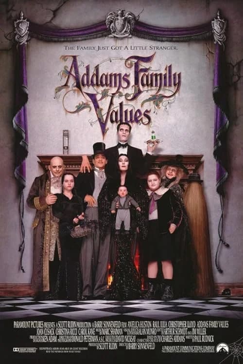 Addams Family Values film posteri
