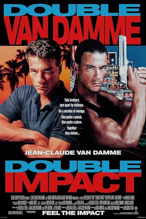 Double Impact film posteri