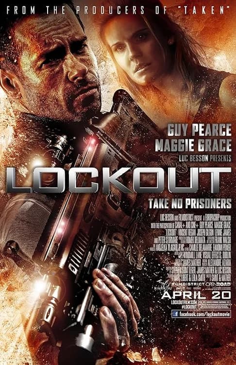 Lockout film posteri