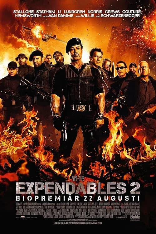 The Expendables 2 film posteri