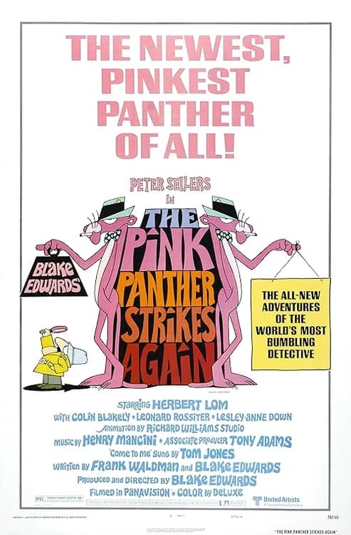 The Pink Panther Strikes Again film posteri